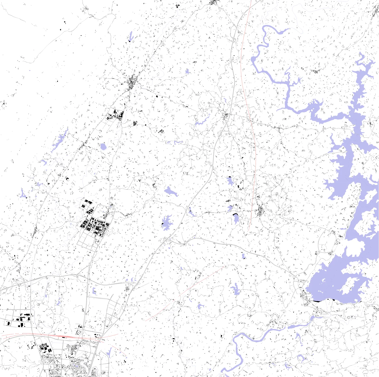Changshou figure ground plan