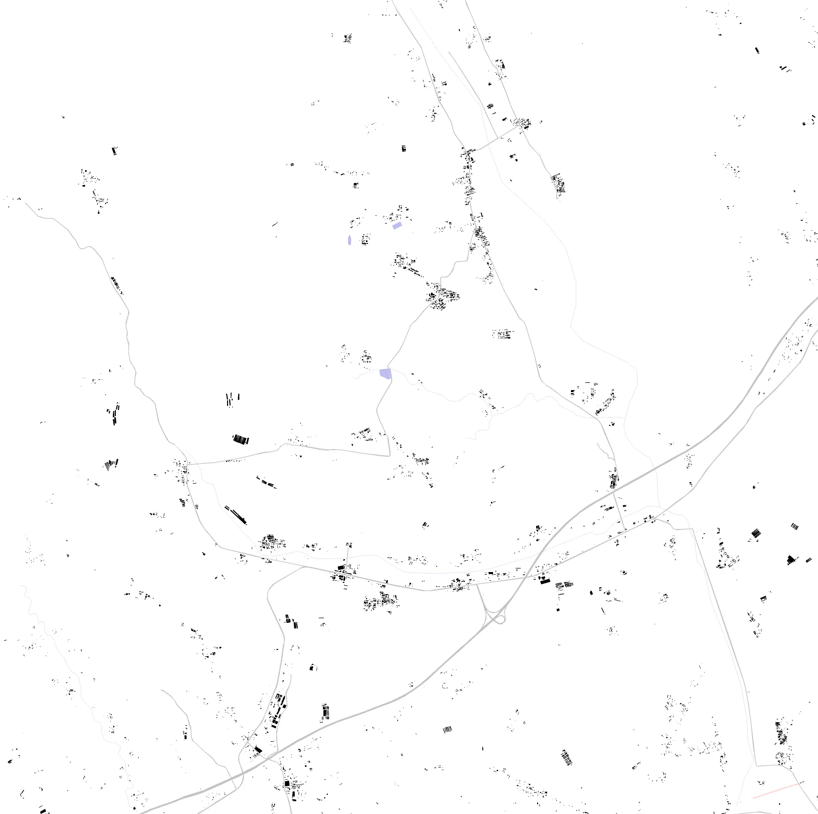 Chaoyang figure ground plan