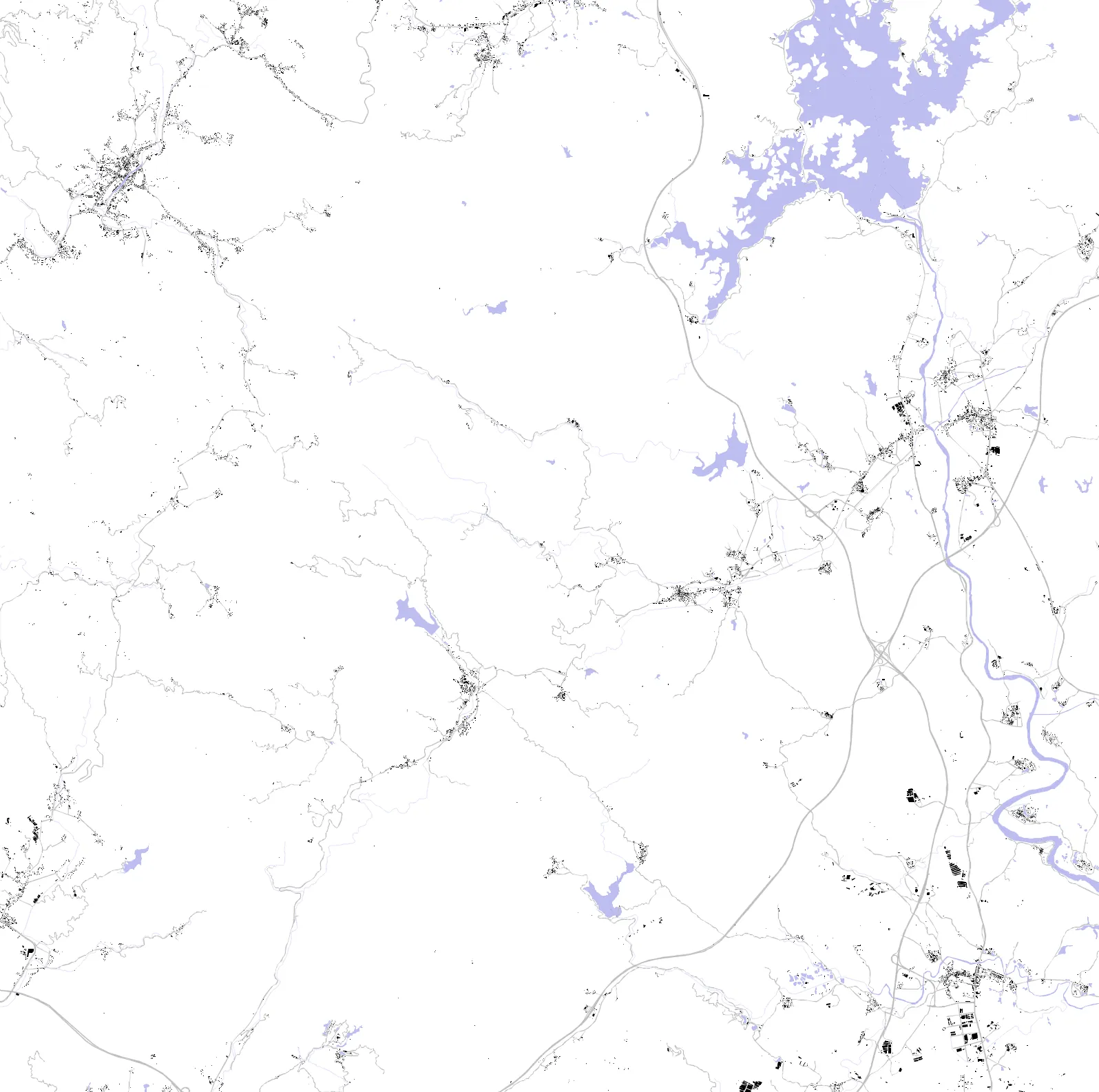 Chaozhou figure ground plan