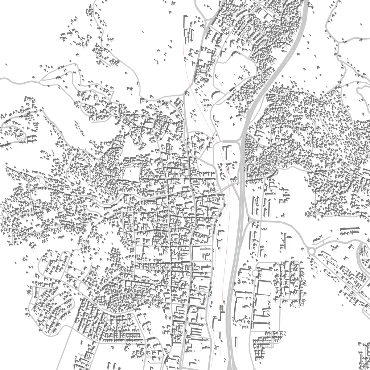 Charallave site plan (2.5 km)