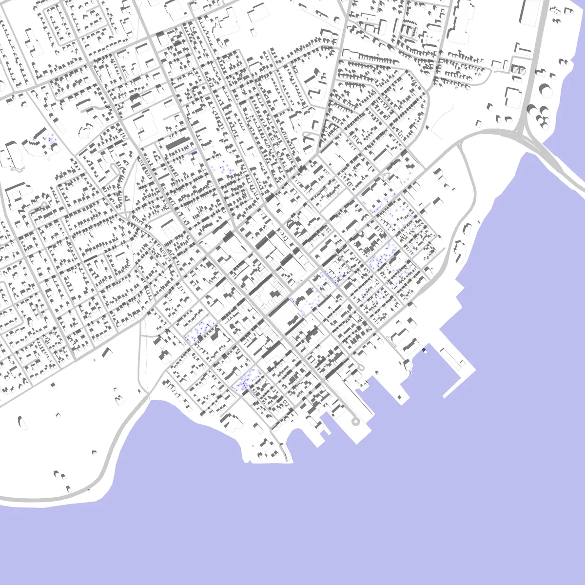 Charlottetown site plan (2.5 km)