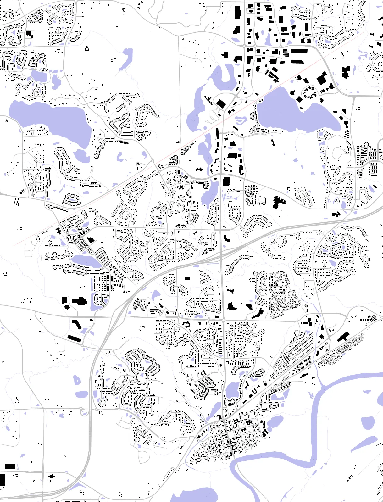 Chaska figure ground plan