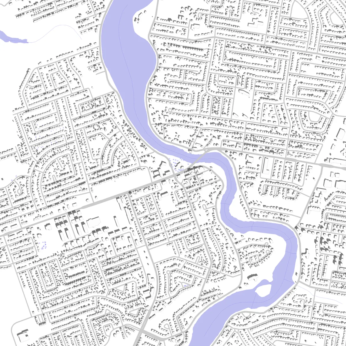 Châteauguay site plan (2.5 km)