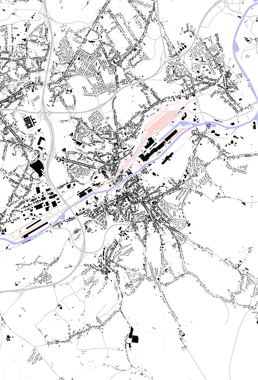 Châtelet plan de masse