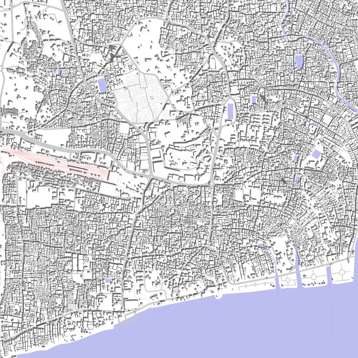 Chattogram site plan (2.5 km)