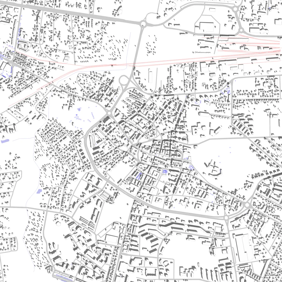Chełm Lageplan (2,5 km)