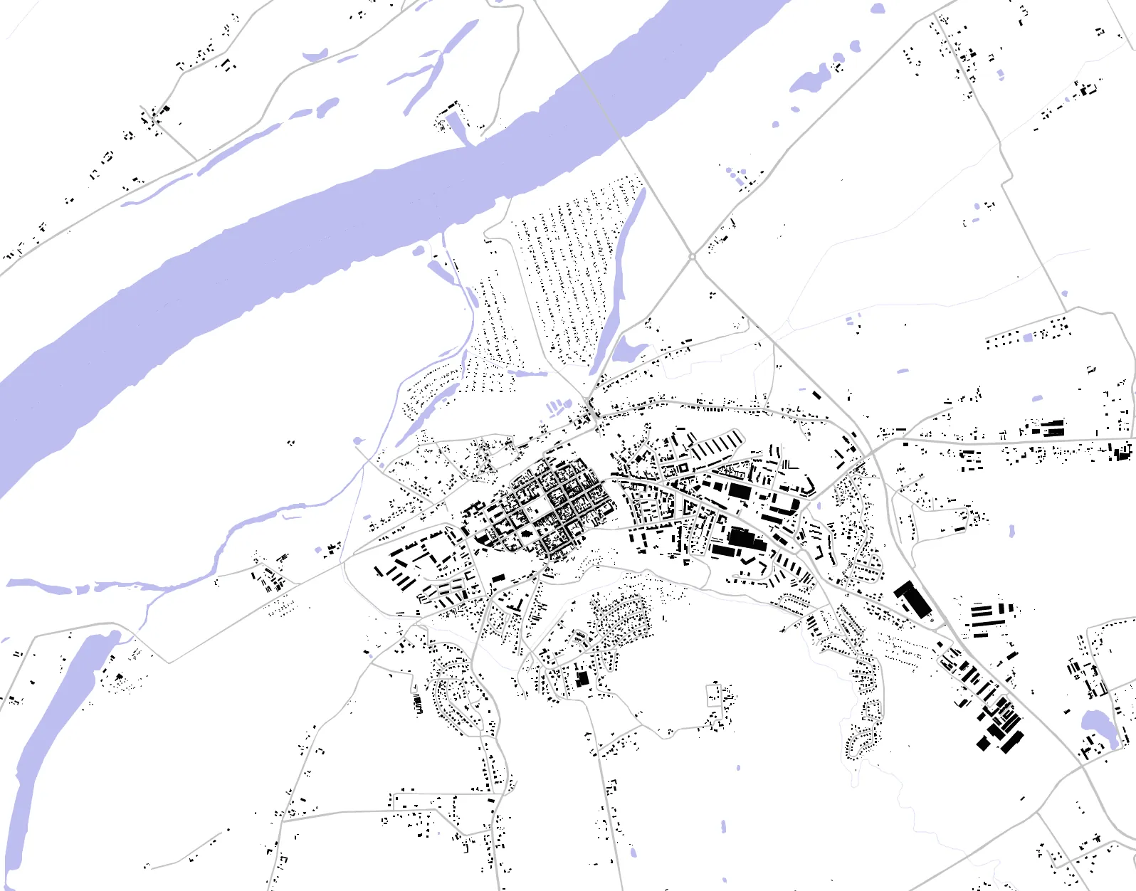 Chełmno figure ground plan