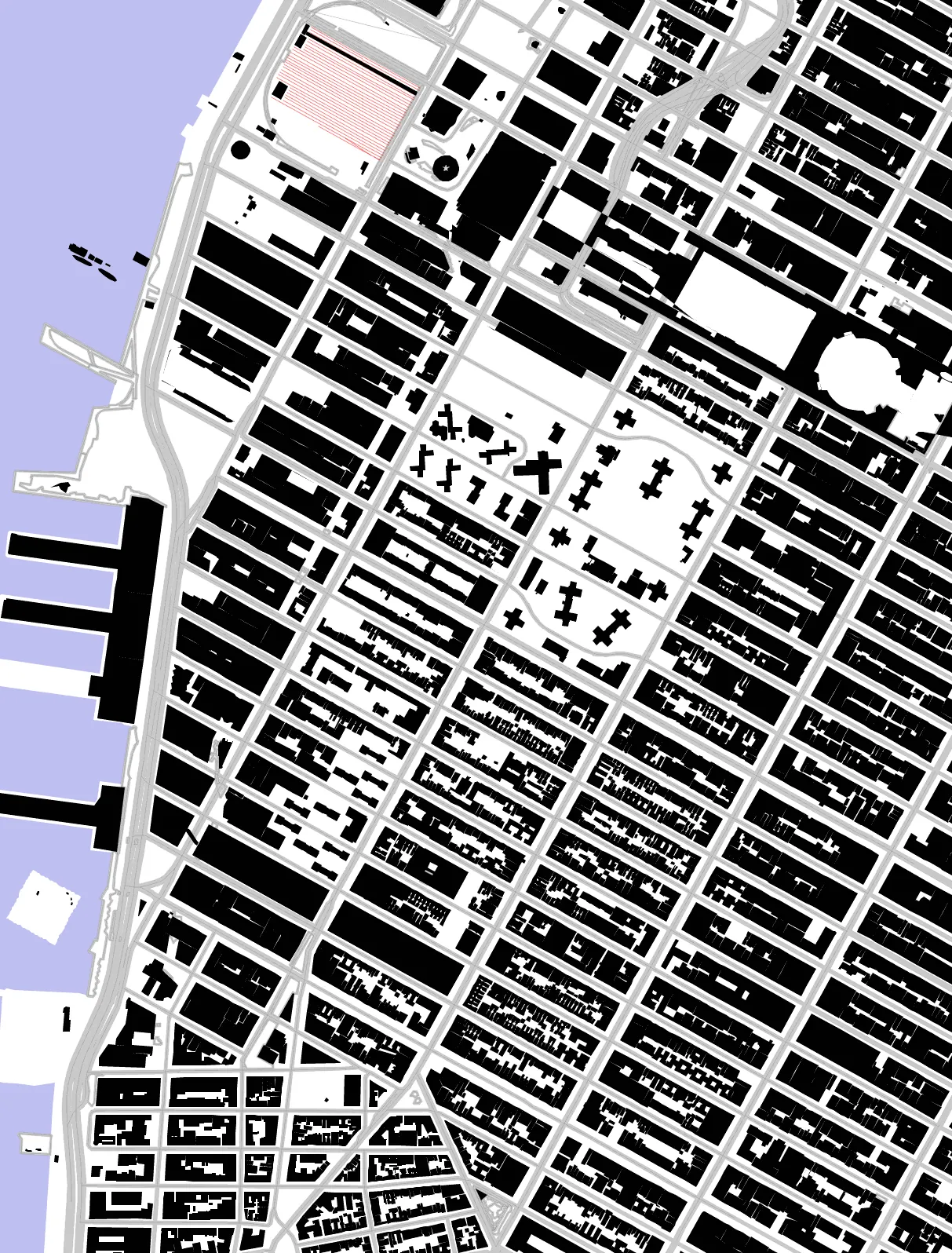 Chelsea figure ground plan