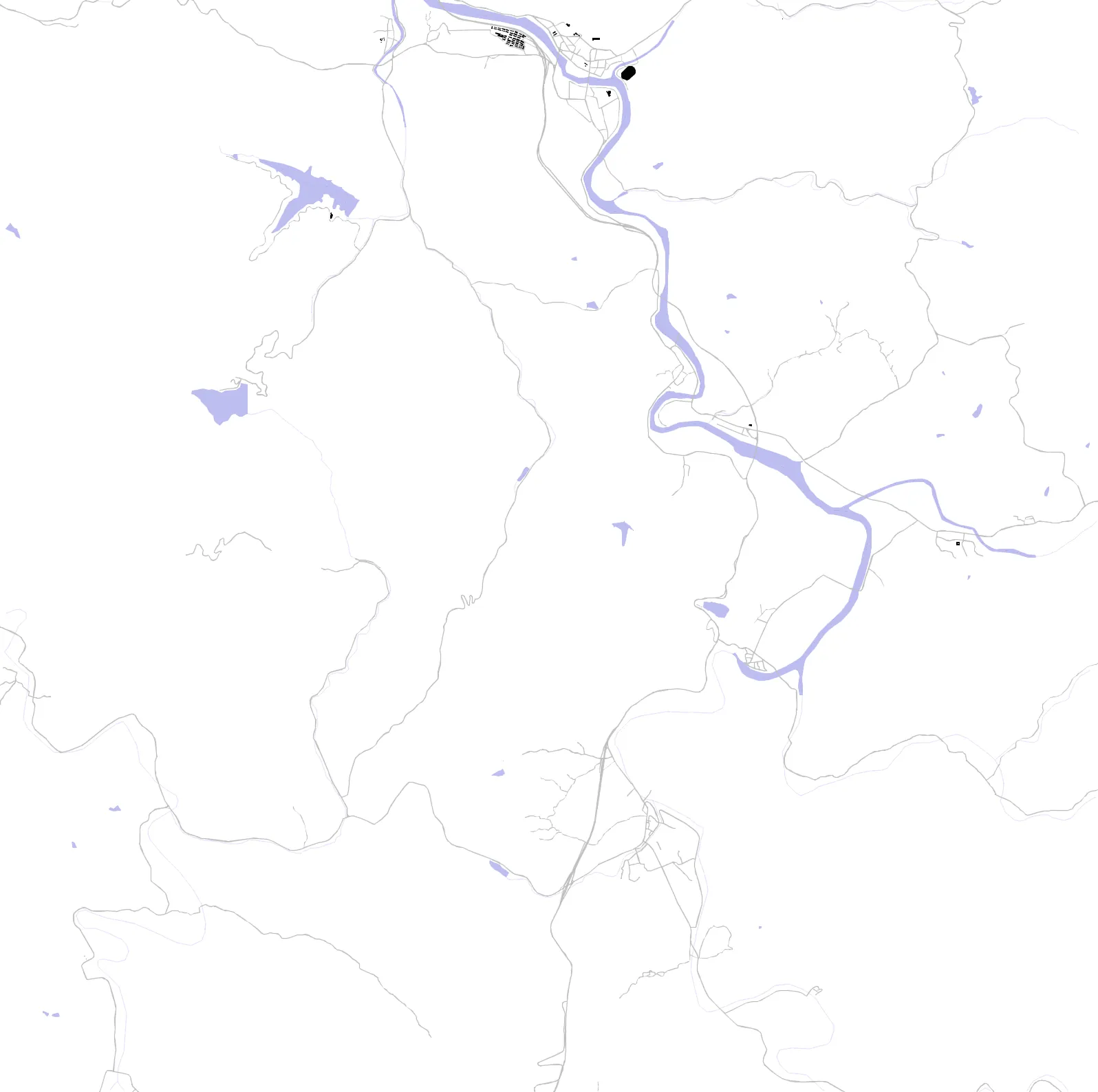 Cheongsong figure ground plan