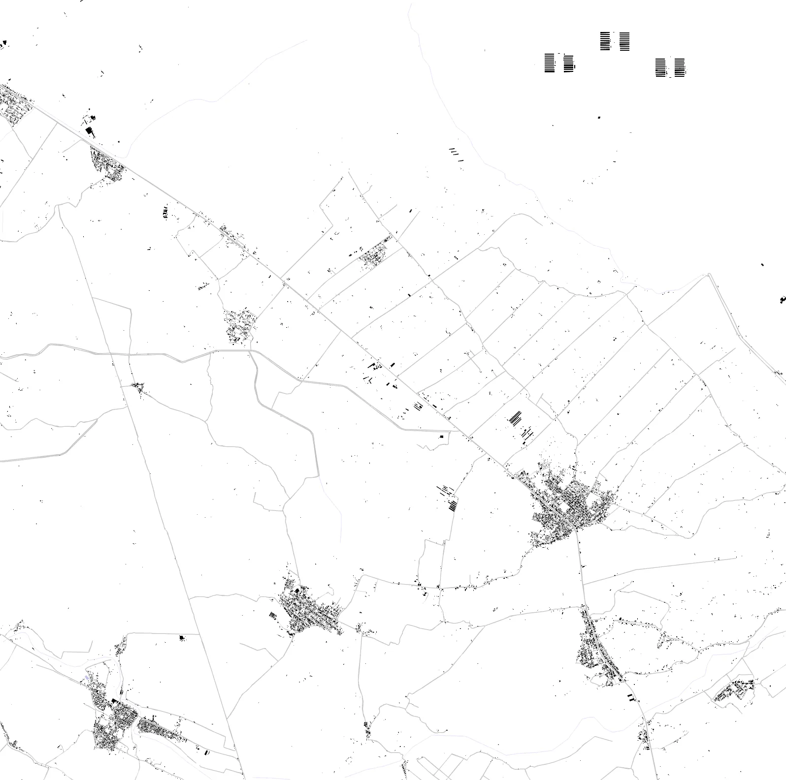 Chepén figure ground plan