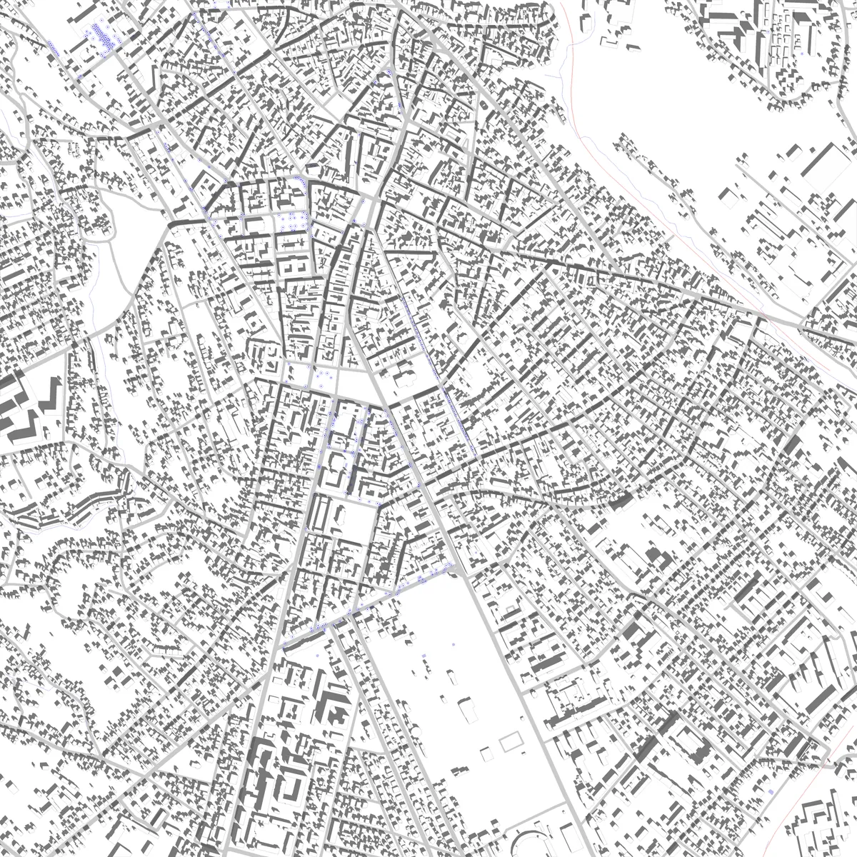 Chernivtsi Lageplan (2,5 km)