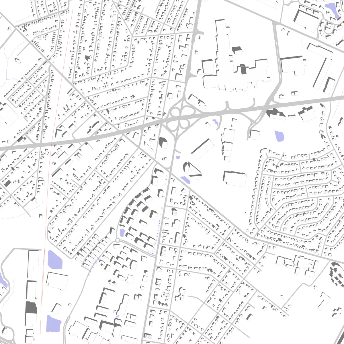 Cherry Hill Lageplan (2,5 km)