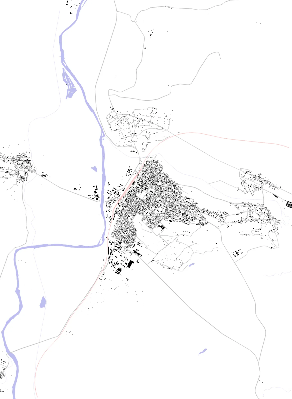 Cherven Bryag figure ground plan