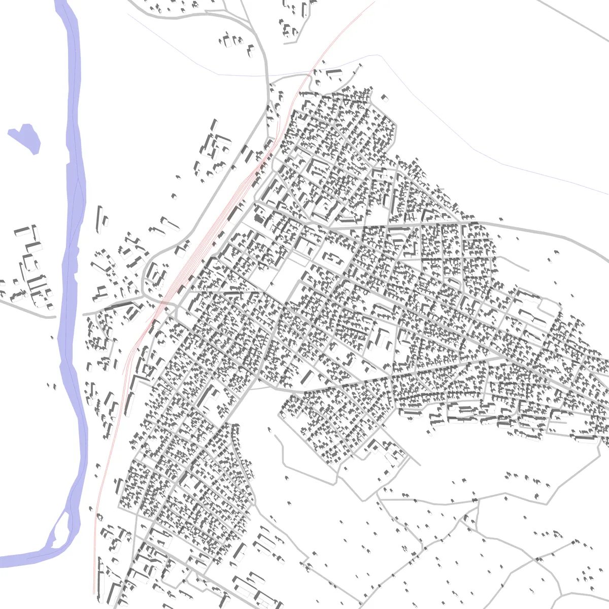 Cherven Bryag site plan (2.5 km)