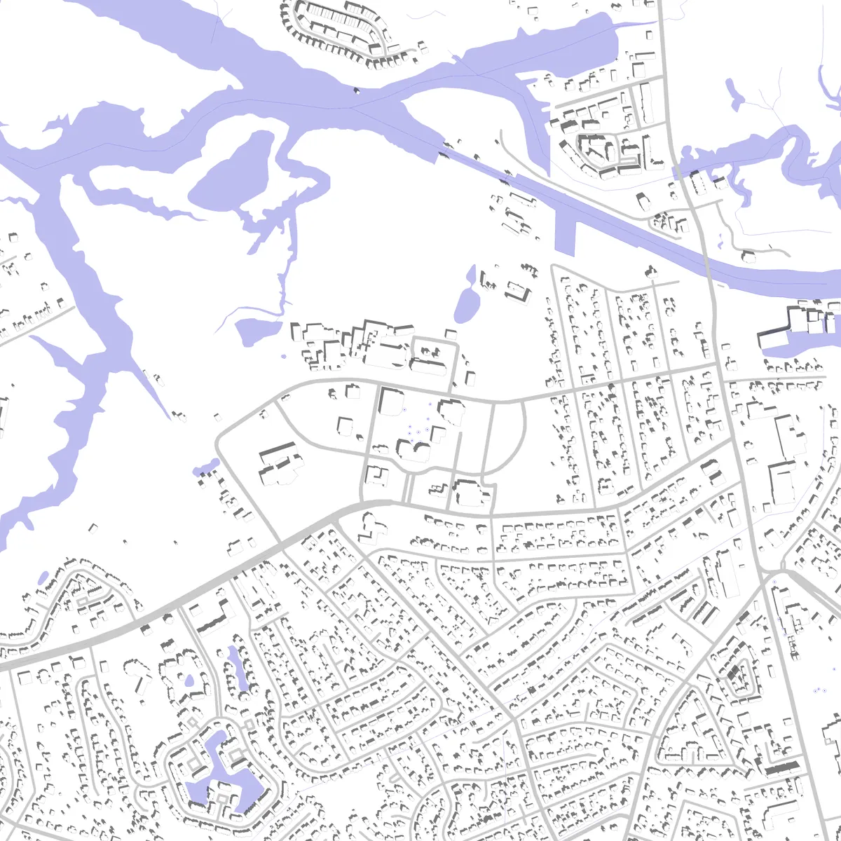 Chesapeake site plan (2.5 km)