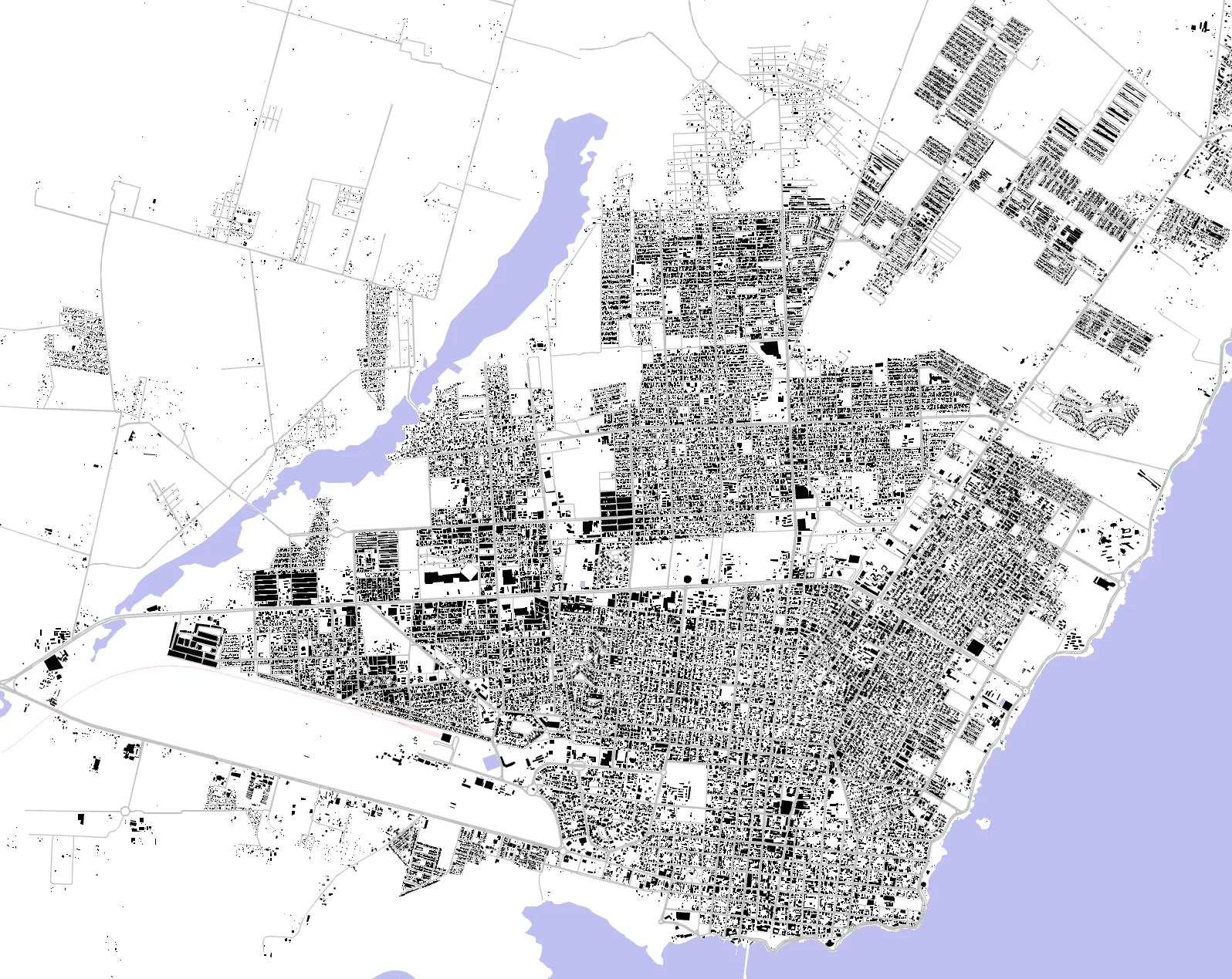 Chetumal Schwarzplan