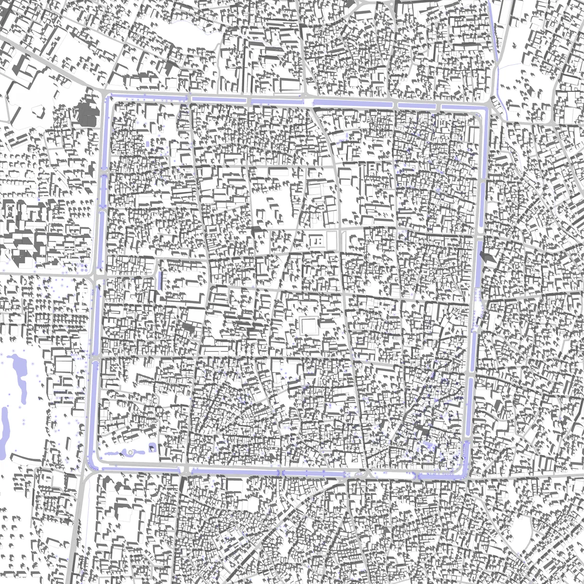 Chiang Mai site plan (2.5 km)