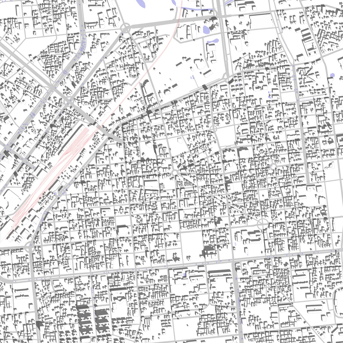 Chiayi site plan (2.5 km)