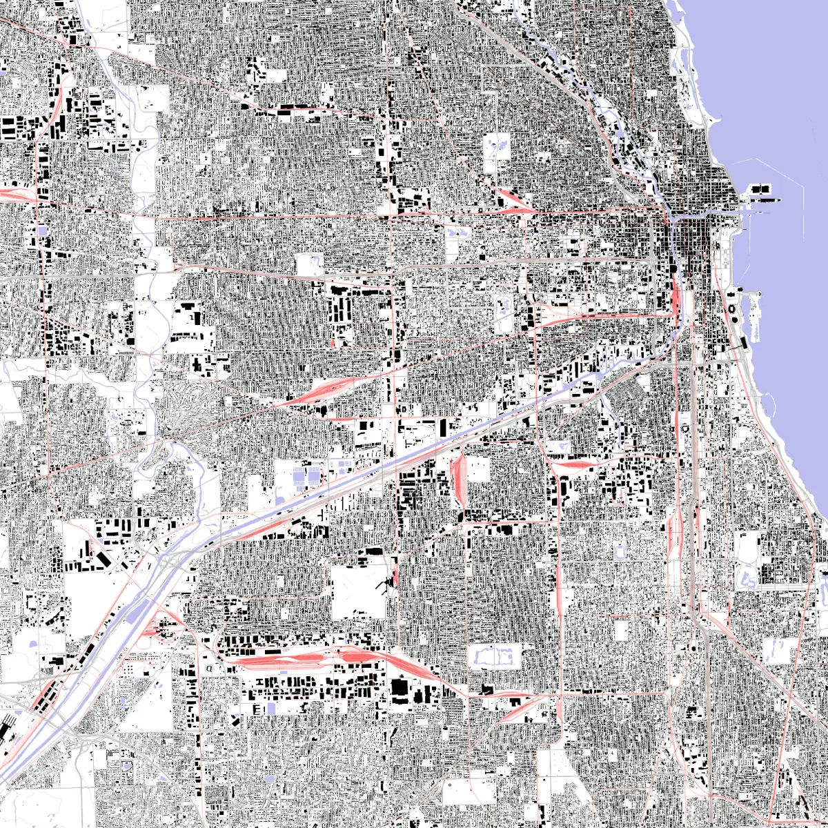 Chicago Site Plan | DWG Site Plan | CAD ATLAS