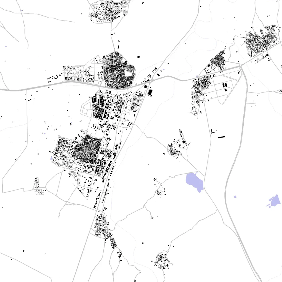 Chichaoua Architectural Map | ready-to-draw layered vectors | CAD ATLAS