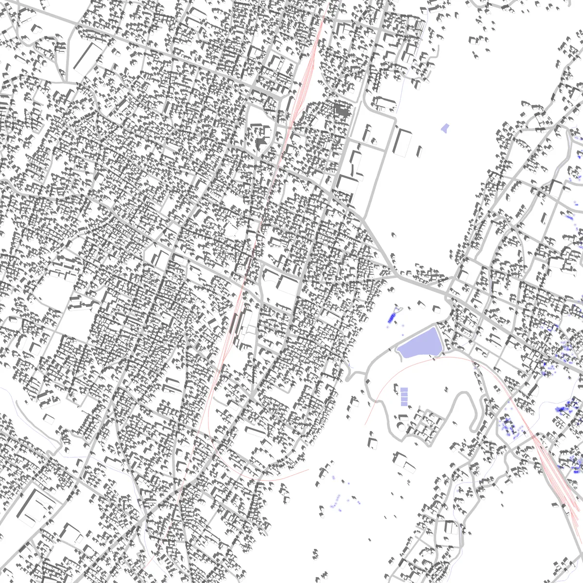 秩父 敷地図 (2.5 km)