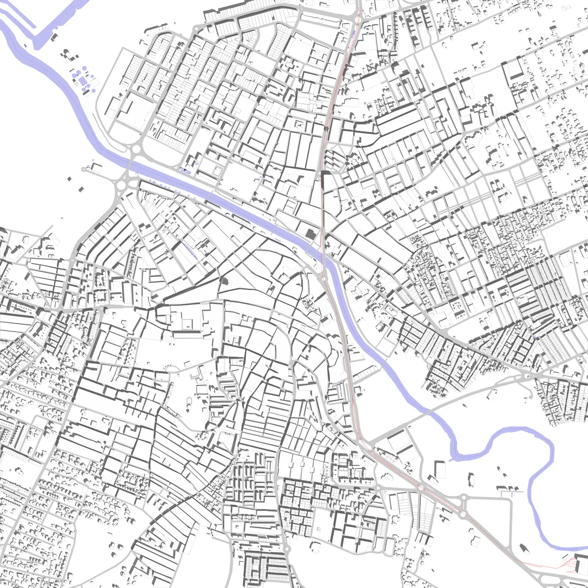 Chiclana de la Frontera Lageplan (2,5 km)