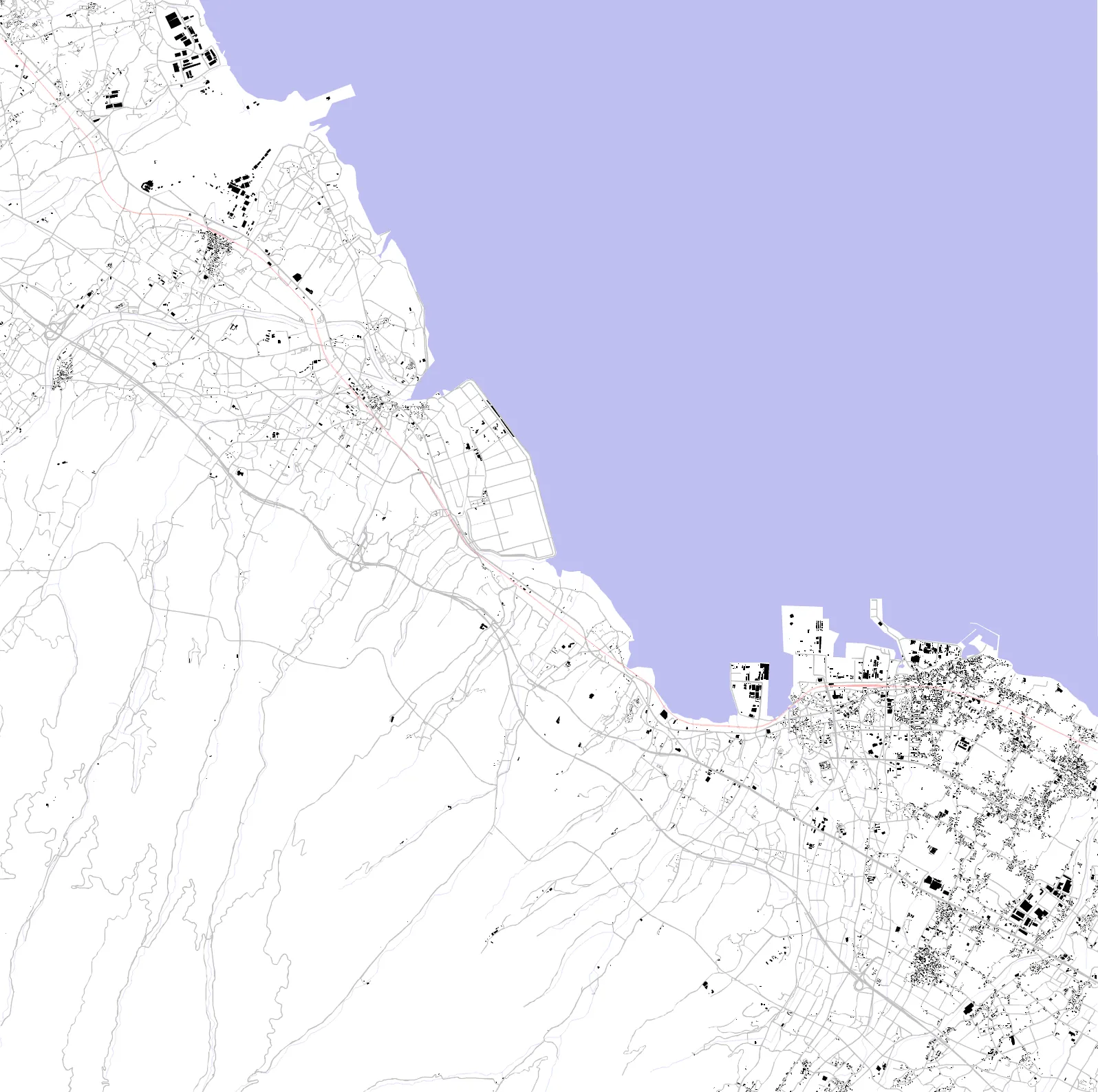 Chikujo Schwarzplan