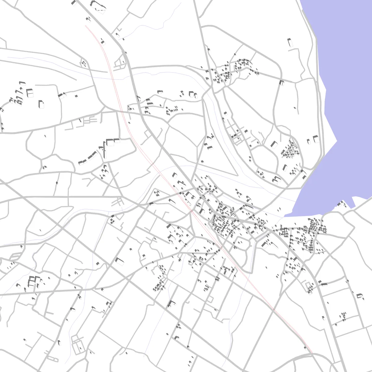 Chikujo Lageplan (2,5 km)