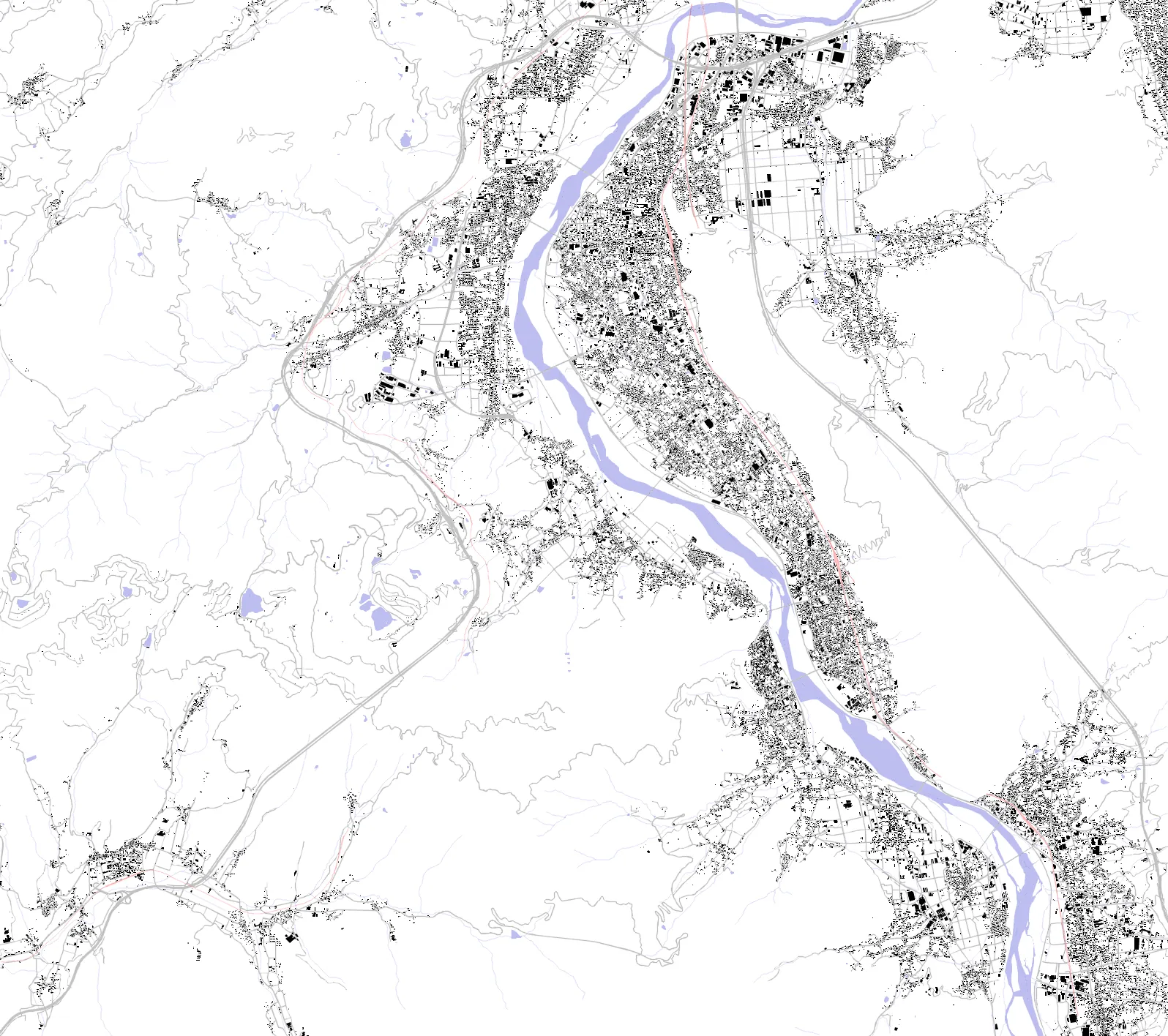 Chikuma figure ground plan