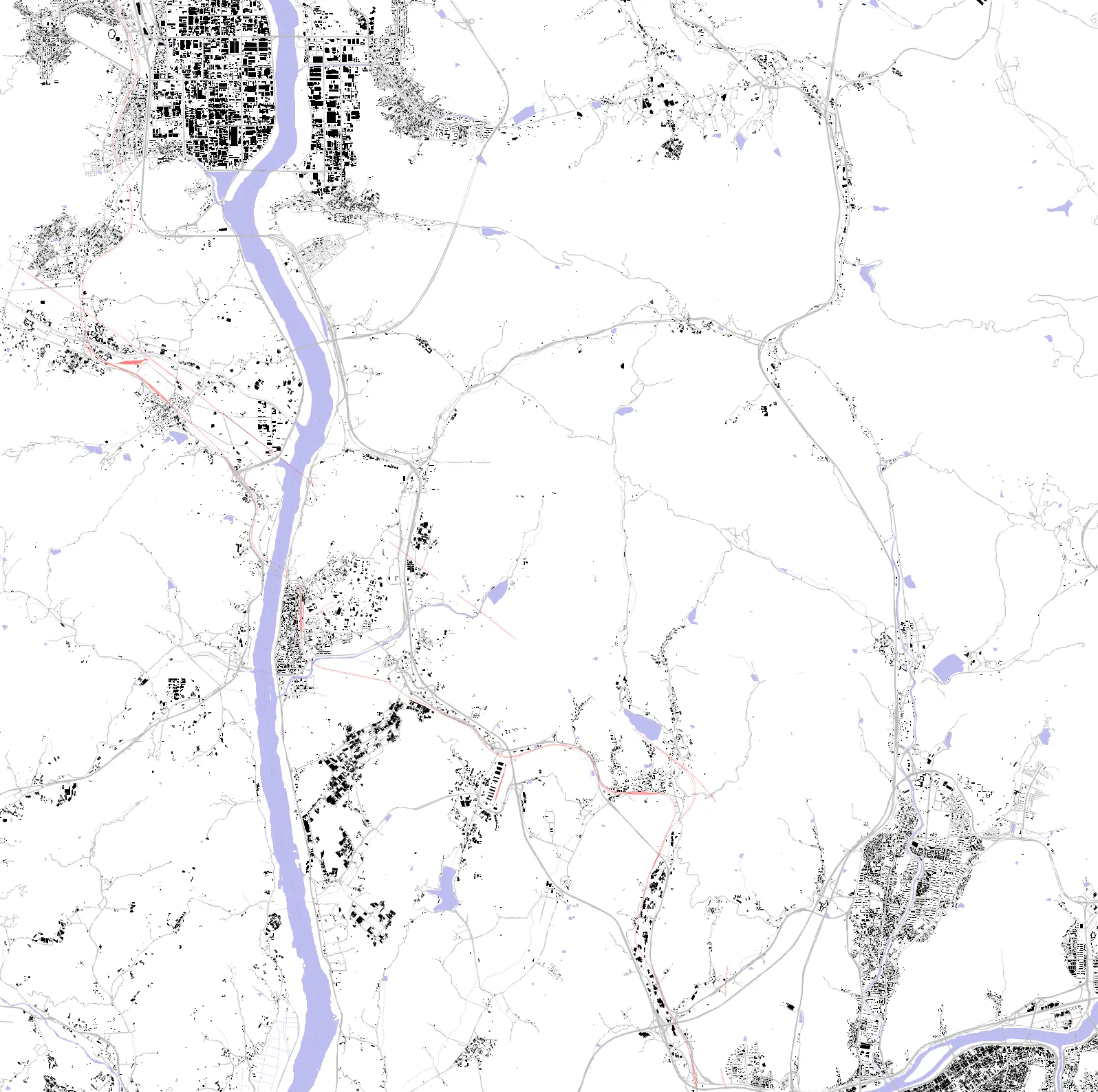 Chilgok figure ground plan