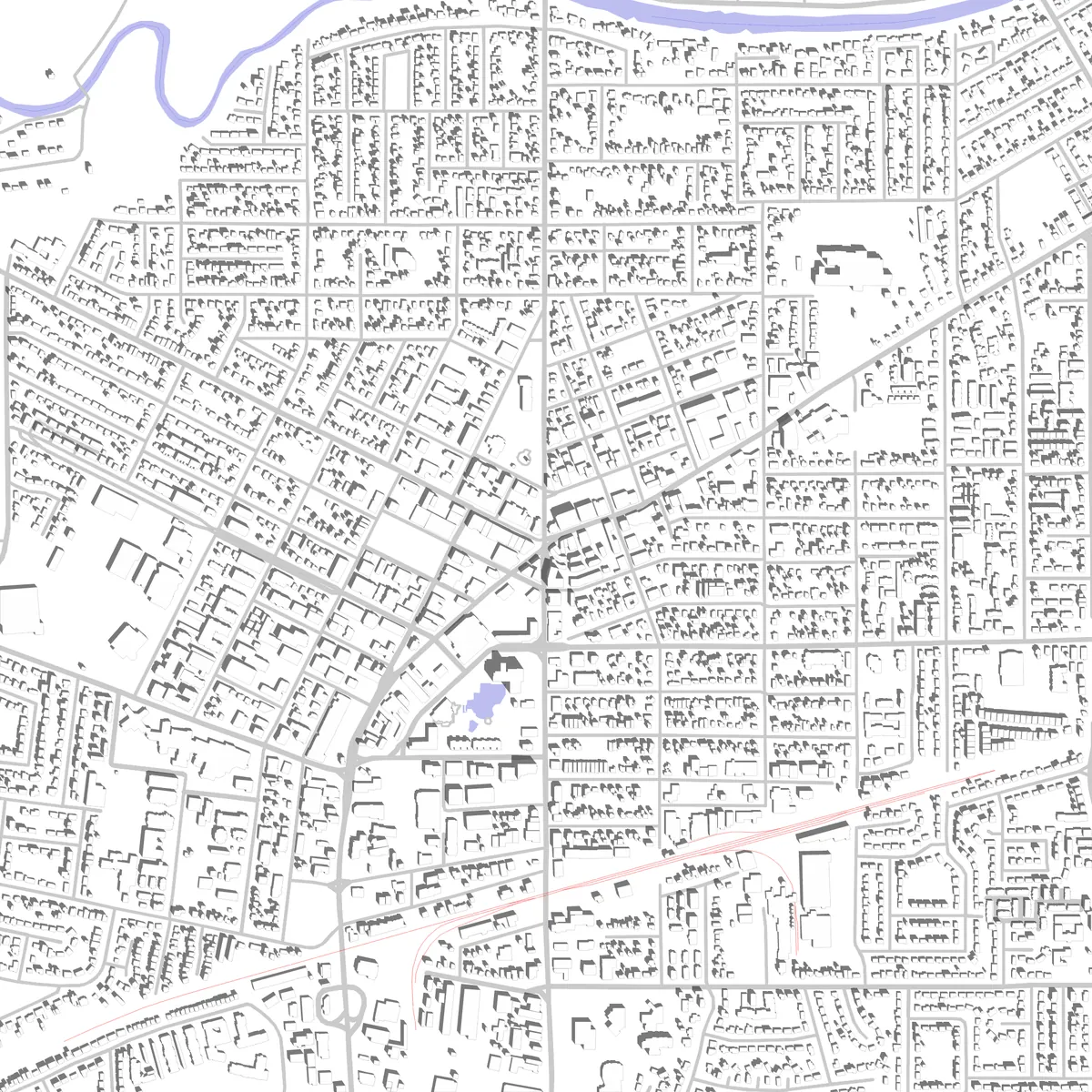 Chilliwack site plan (2.5 km)