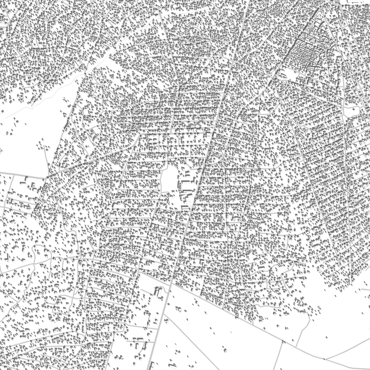 Chimoio planta de localização (2,5 km)
