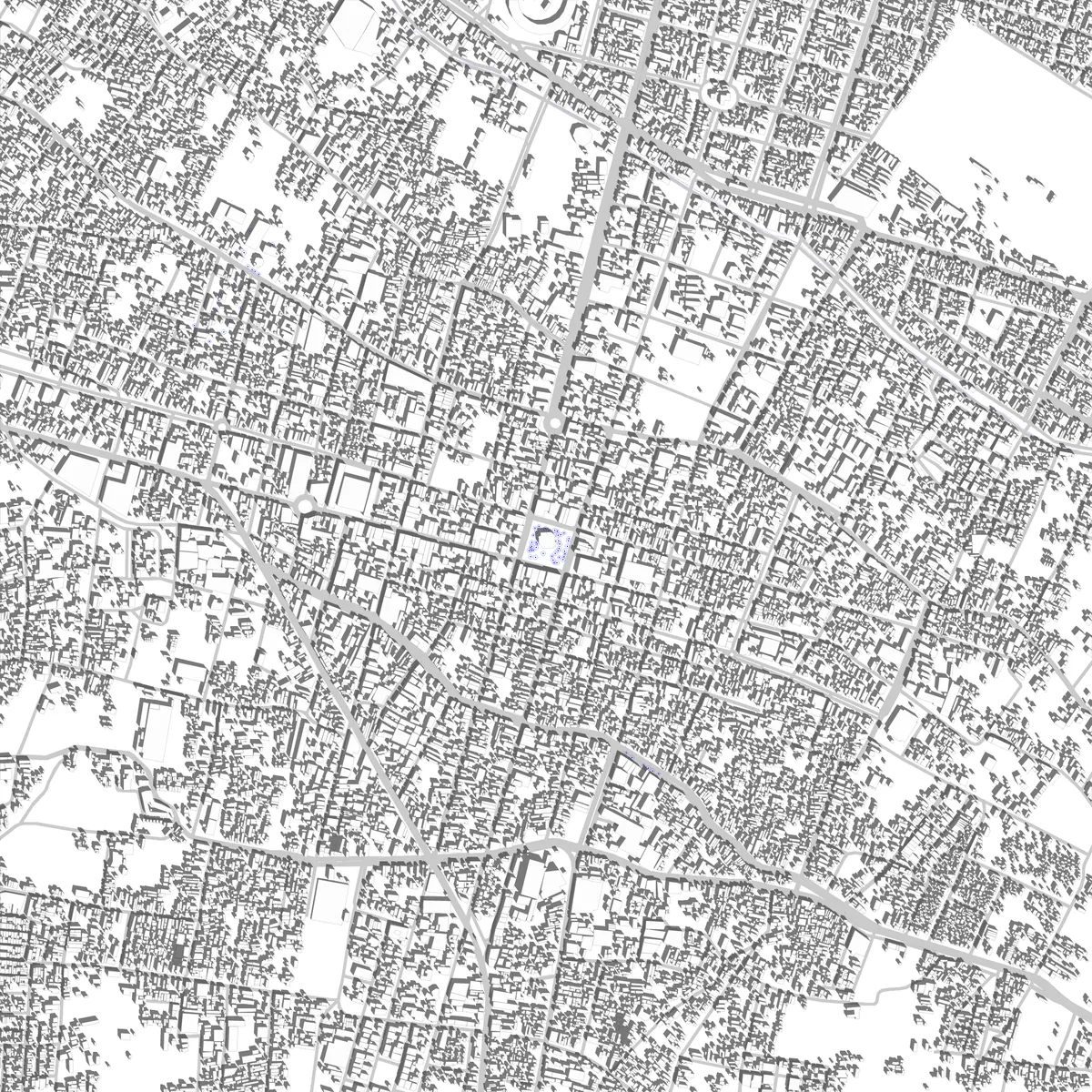 Chincha Alta site plan (2.5 km)