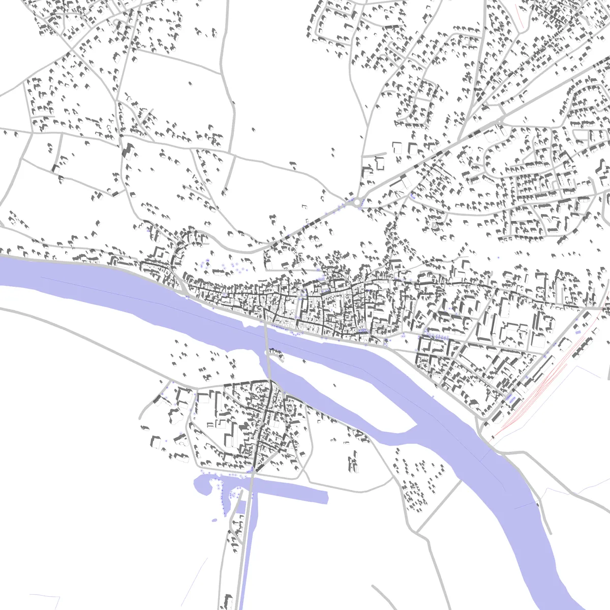 Chinon site plan (2.5 km)