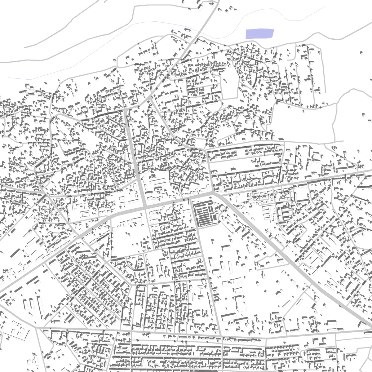 Chiroqchi site plan (2.5 km)