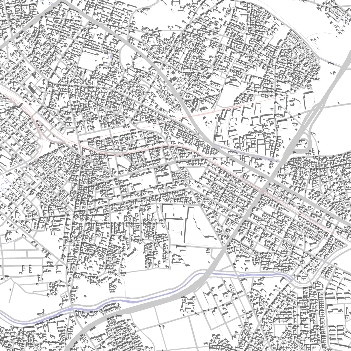 Chiryu site plan (2.5 km)