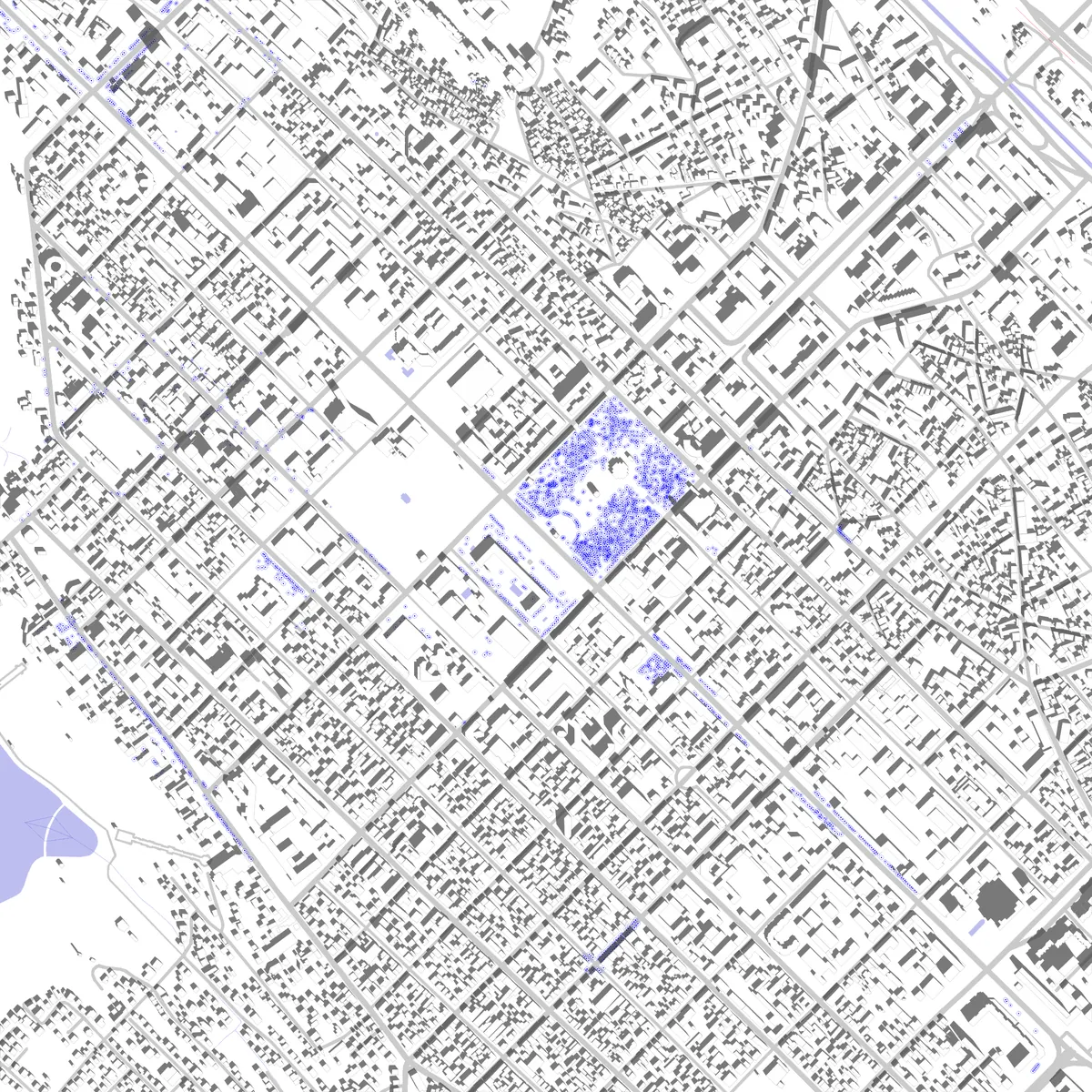Chișinău site plan (2,5 km)