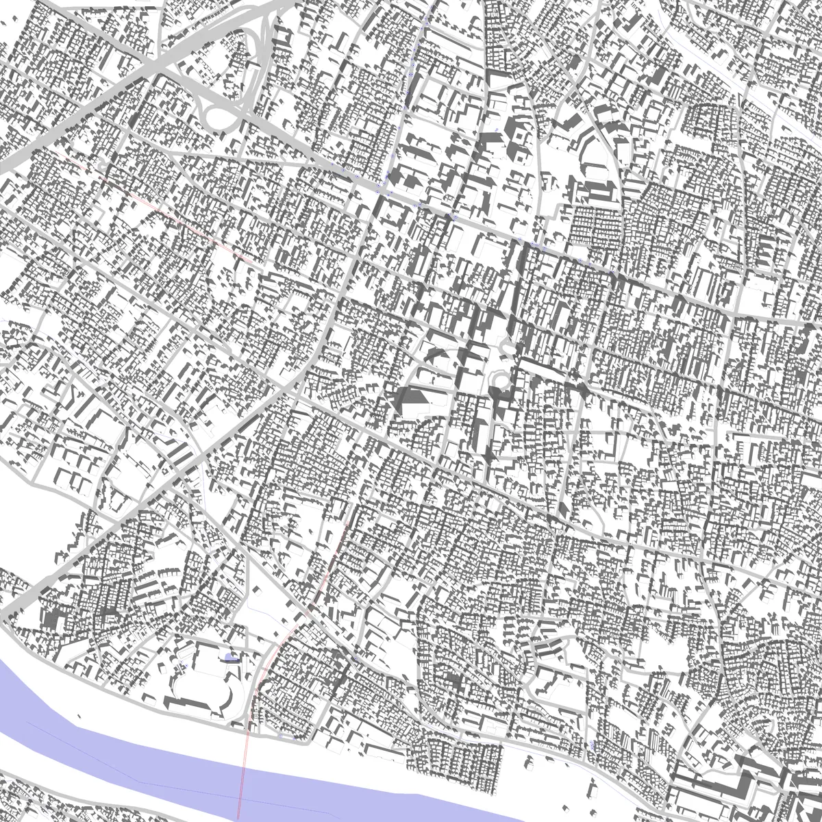 Chofu site plan (2.5 km)
