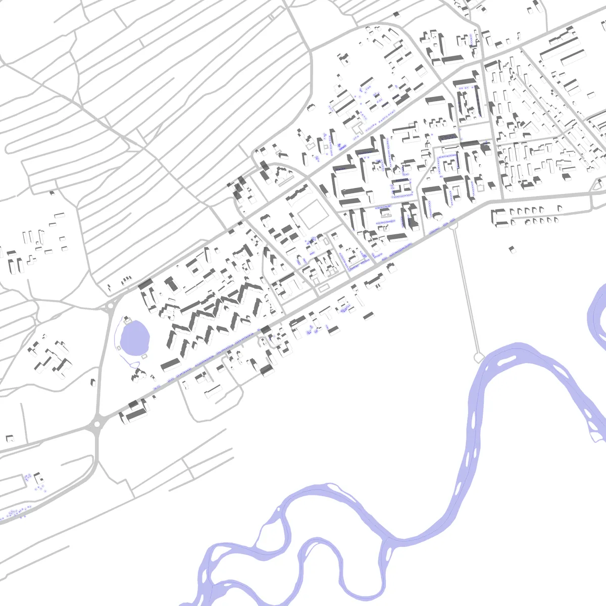 Choibalsan site plan (2.5 km)