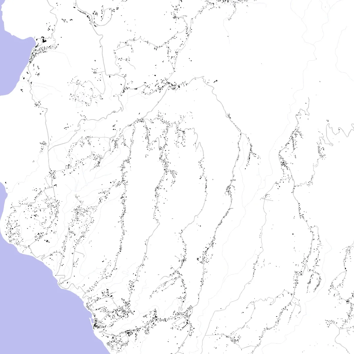 Choiseul Architectural Map | ready-to-draw layered vectors | CAD ATLAS