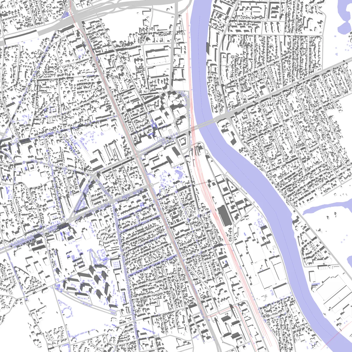 Choisy-le-Roi site plan (2.5 km)