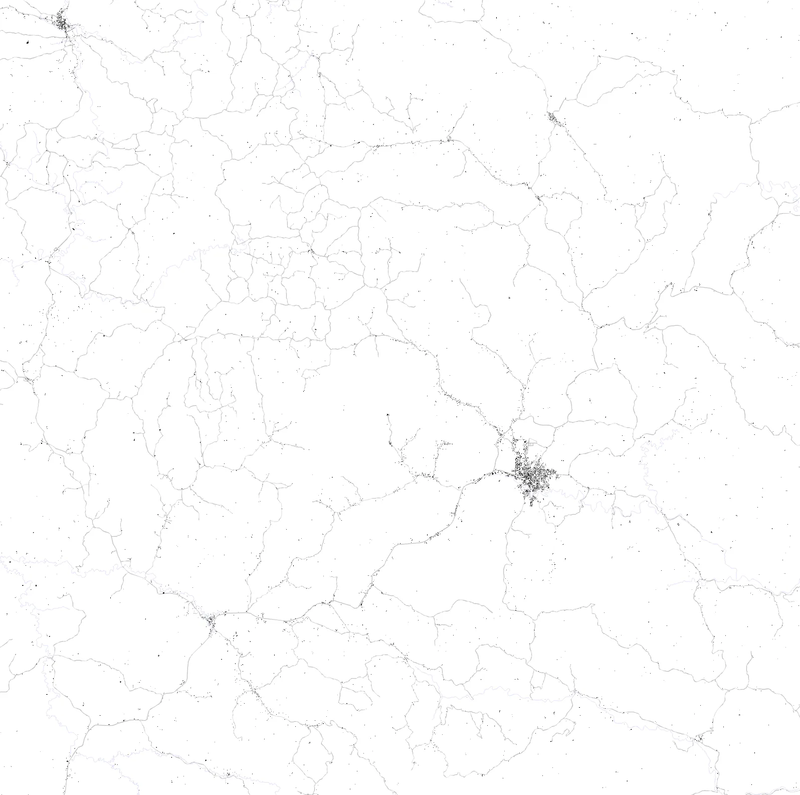 Chone figure ground plan