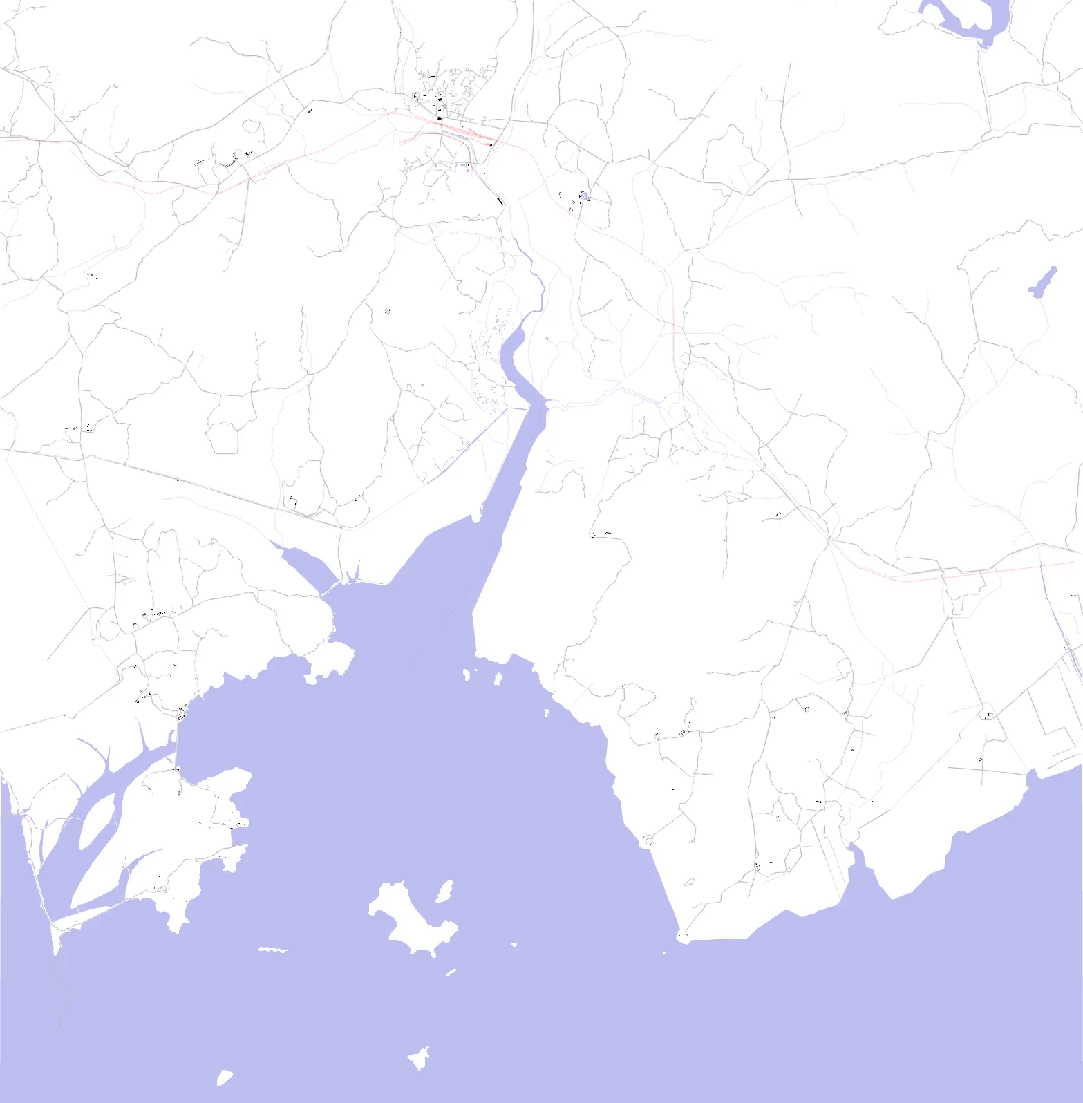 Chongju figure ground plan