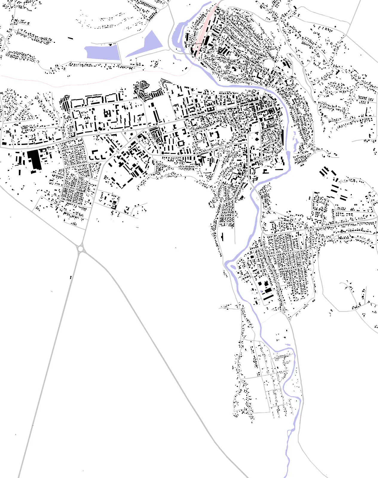 Chortkiv figure ground plan