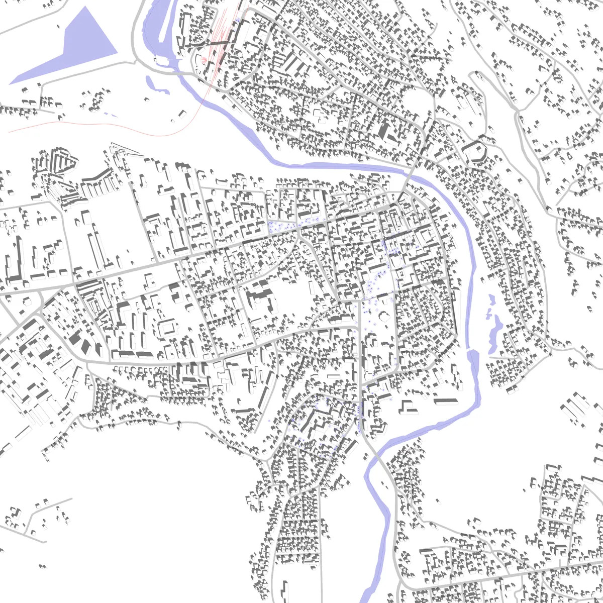 Chortkiv site plan (2.5 km)