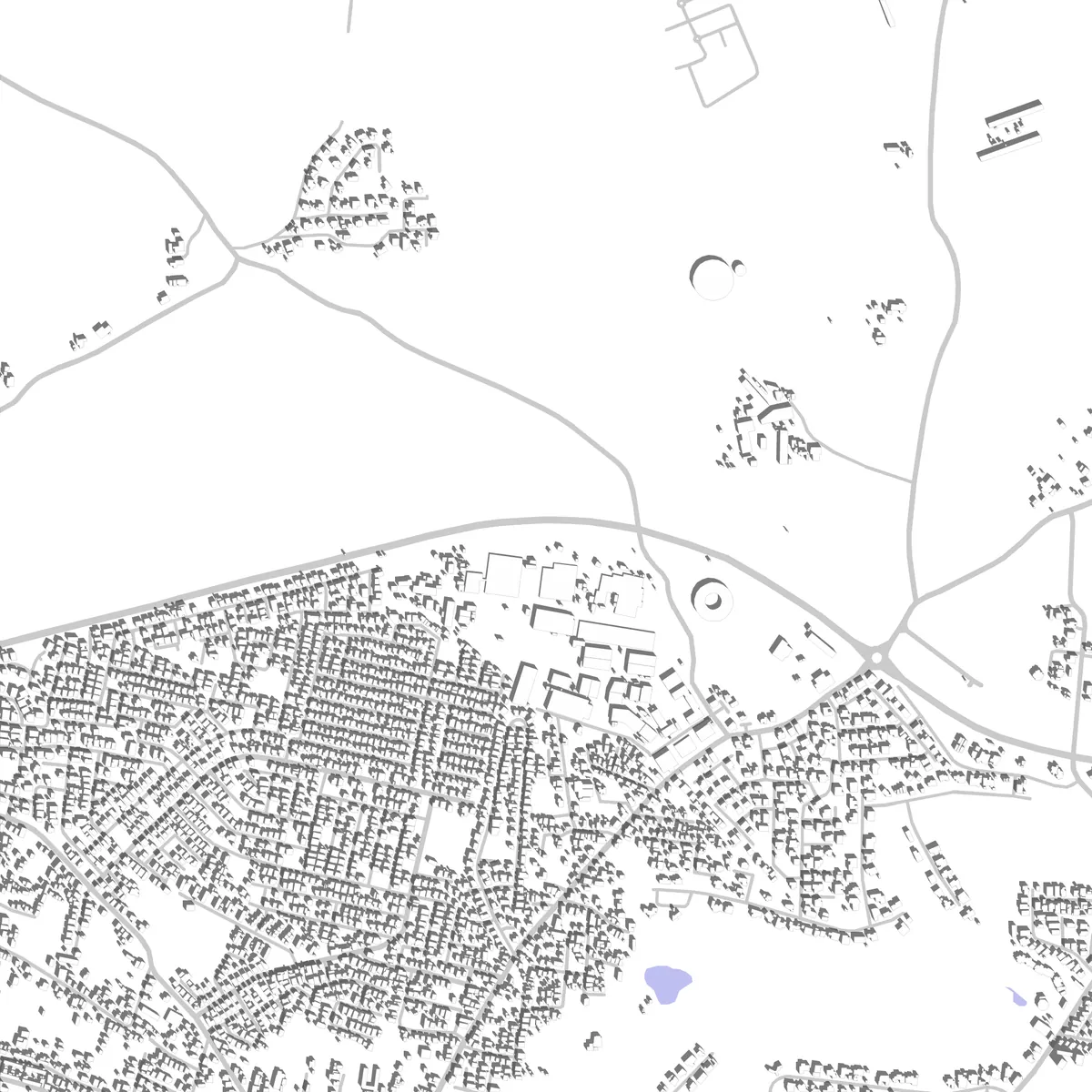 Christ Church site plan (2.5 km)