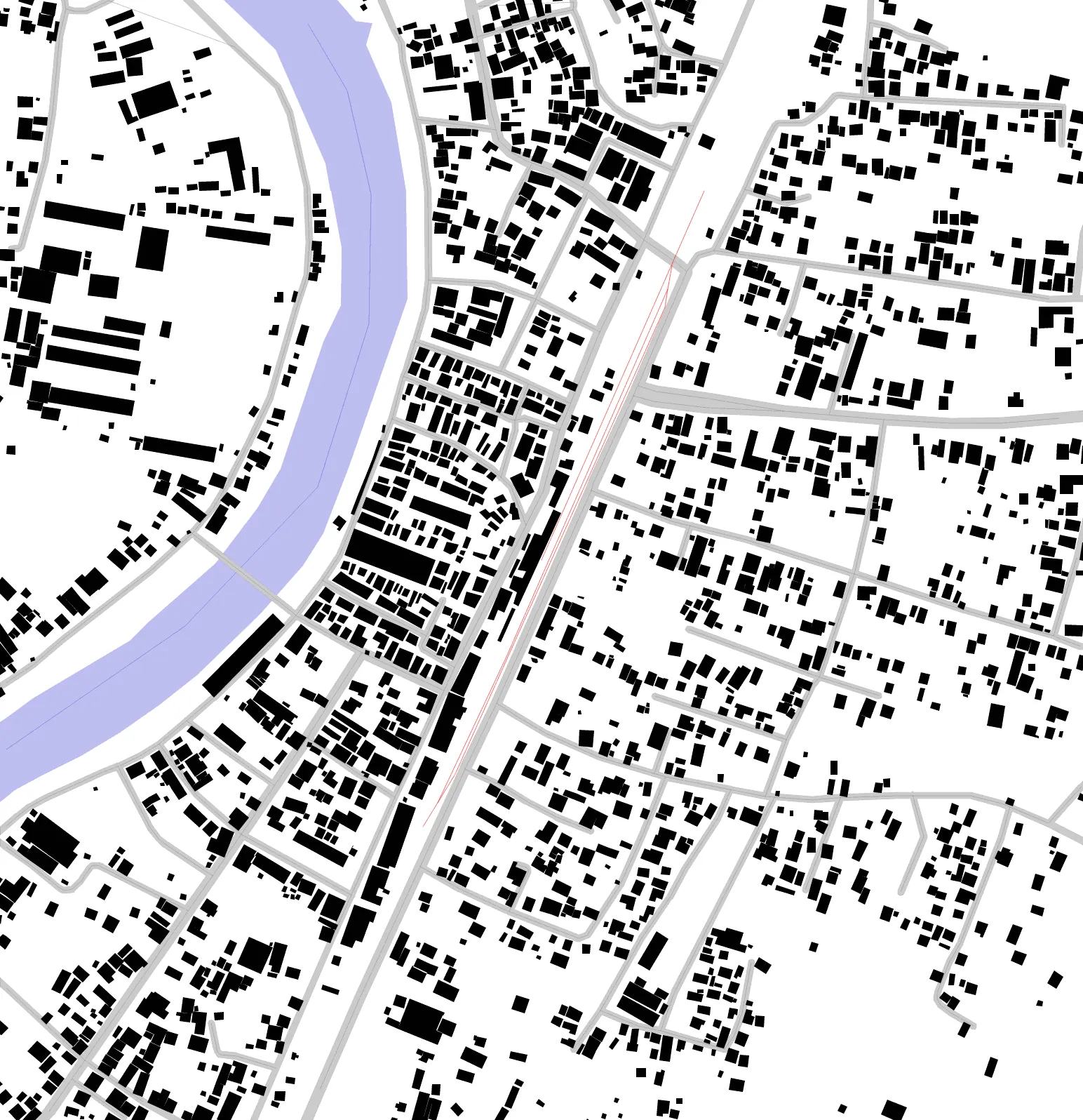 Chum Saeng figure ground plan