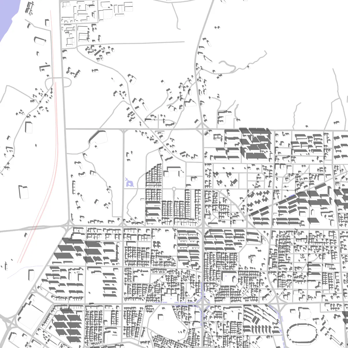 Chungju site plan (2.5 km)