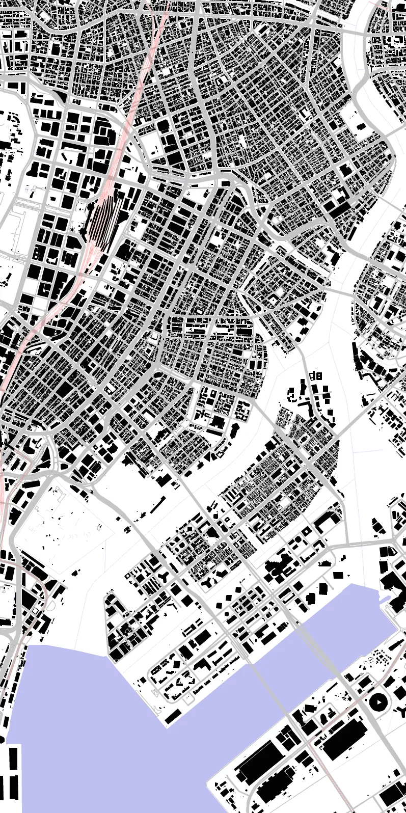 Chuo figure ground plan