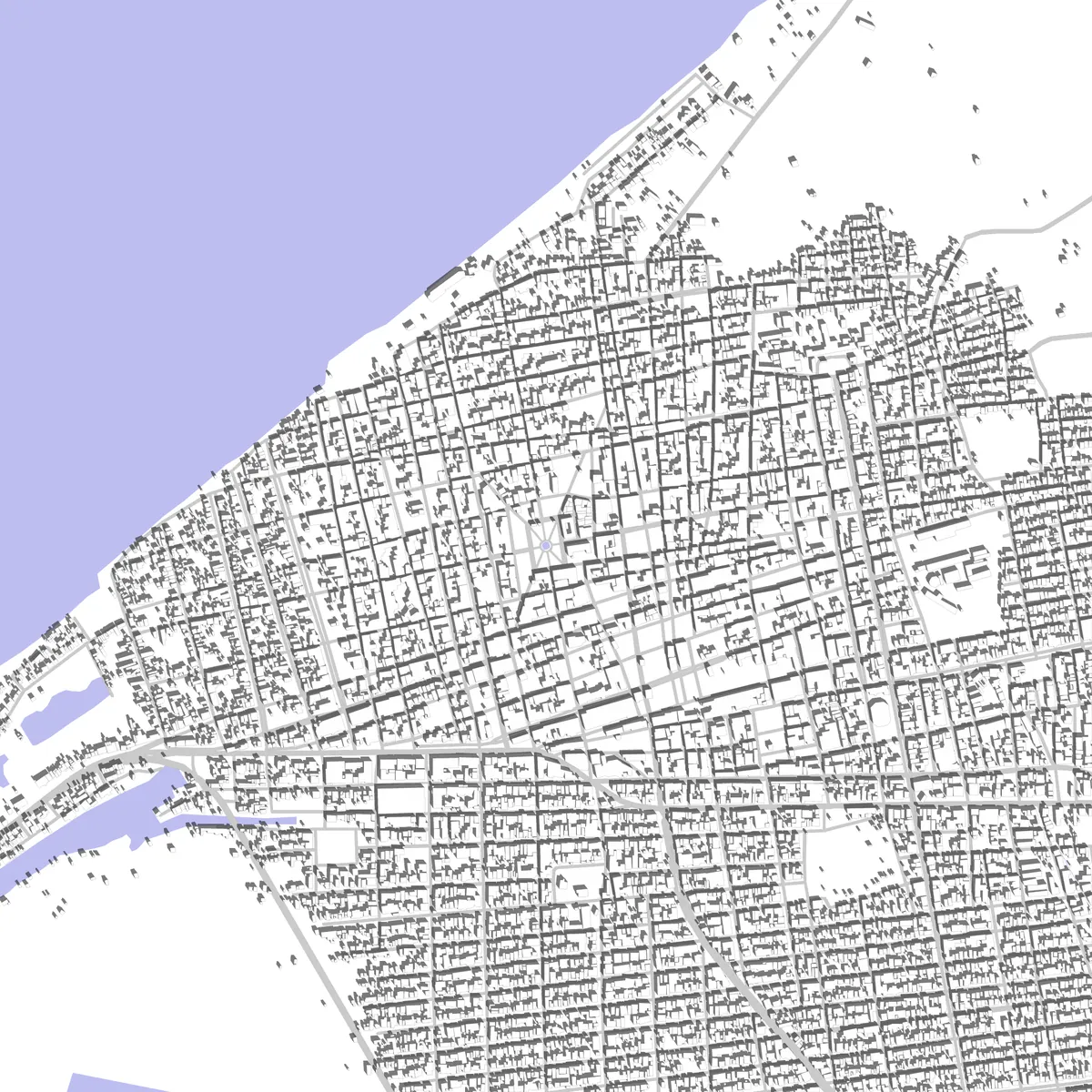 Ciénaga site plan (2.5 km)